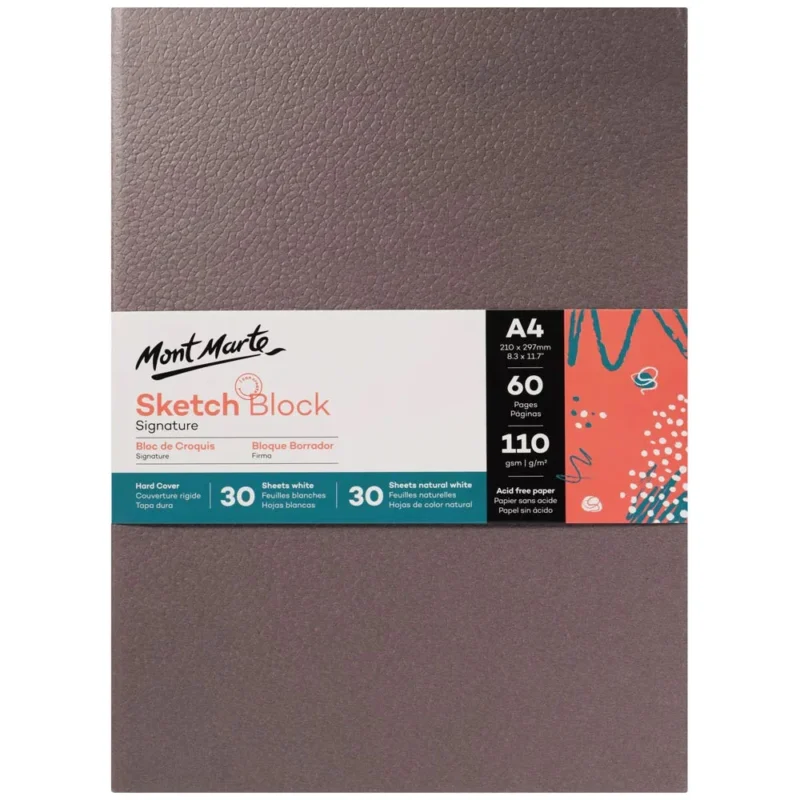 Mont Marte Signature Hard Cover Sketch Block
